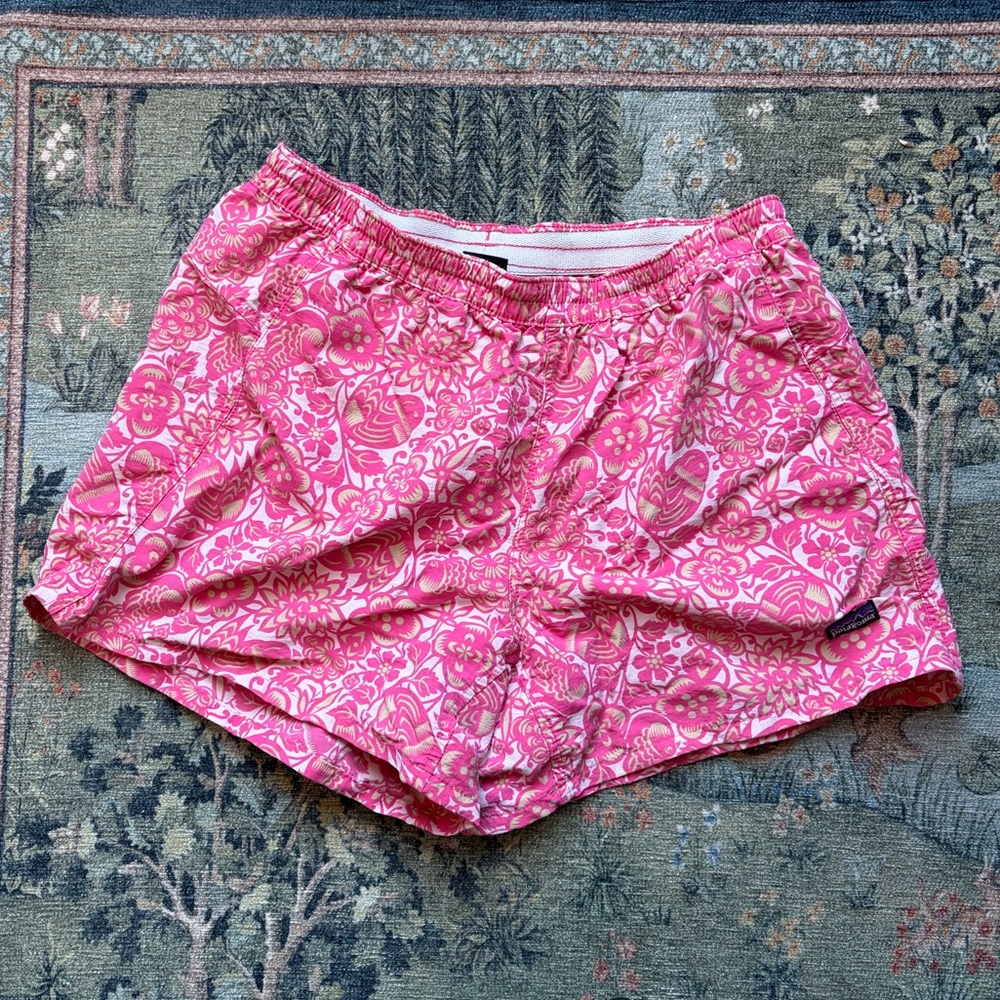 Patagonia Pink Baggies Women’s Shorts